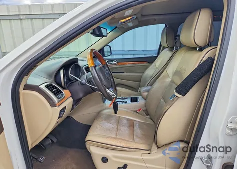 2013 Jeep Grand Cherokee Overland z USA, uszkodzony, nr VIN 1C4RJECG2DC526449